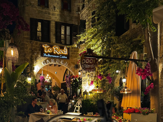 MEDITERRANEAN CUISINE IN TO RODI
